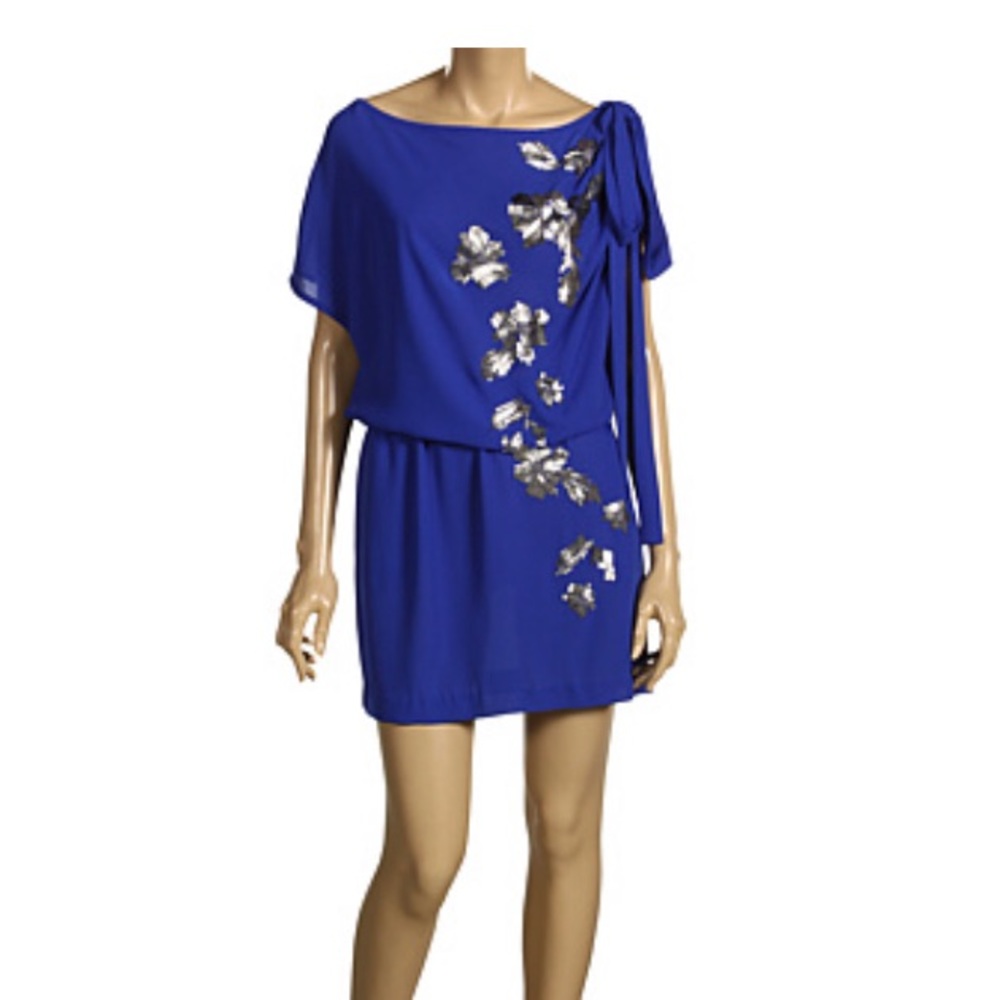 Robert Rodriguez metal flowers Dress